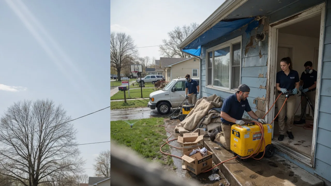 Basement Flood Cleanup in Olaton, KY near me